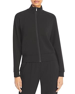 Tee Tahari Mock Neck Zip Up Jacket
