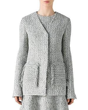 St. John Boucle Tweed Knit Jacket