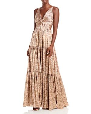Sabina Musayev Pacific Printed Maxi Dress