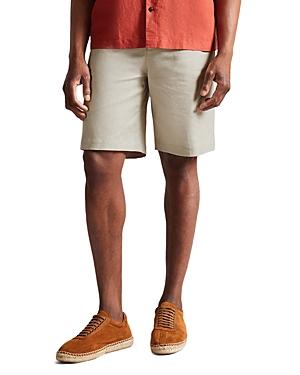 Ted Baker Golan Linen & Cotton Regular Fit Shorts