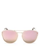 Quay Women's Cherry Bomb Mirrored Cat Eye Sunglasses, 60mm