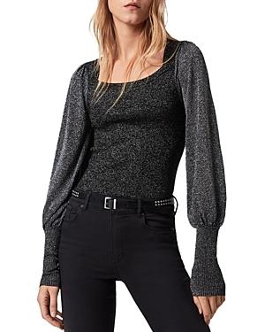 Allsaints Gloria Metallic Sweater