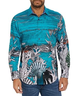 Robert Graham Sea Monster Printed Woven Shirt