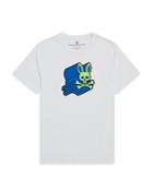 Psycho Bunny Asher Pima Cotton Logo Graphic Tee