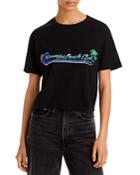 Bloomie's Cropped Beach Club Graphic Tee - 100% Exclusive