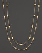Marco Bicego  Siviglia Collection Small Bead Extra Long Gold Necklace, 47.25l