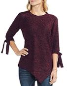 Vince Camuto Marled Asymmetric Sweater