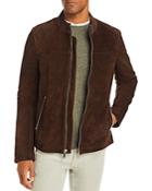 Karl Lagerfeld Paris Suede Moto Jacket