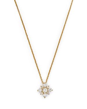 Roberto Coin 18k Yellow Gold Diamond Star Pendant Necklace, 16