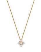 Roberto Coin 18k Yellow Gold Diamond Star Pendant Necklace, 16