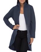 B Collection By Bobeau Peri Knit Open-front Jacket