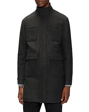 Ted Baker Traks Four Pocket Funnel Neck Coat
