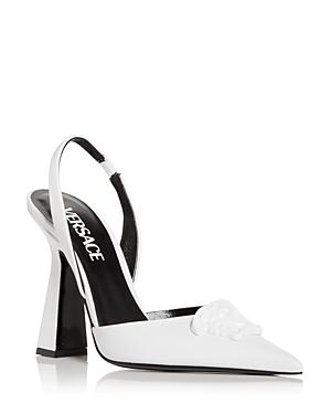 Versace Women's Slingback Pointed Toe Pumps