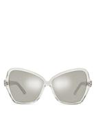 Celine Women's Mirrored Butterfly Sunglasses, 64mm