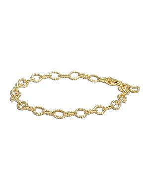 Lagos 18k Gold Caviar Link Bracelet