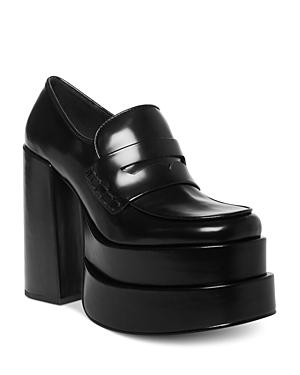 Steve Madden Women's Catelyn Platform Loafer Pumps