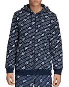 Adidas Originals Monogram Zip Hooded Sweatshirt