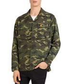 The Kooples Camouflage Shirt Jacket