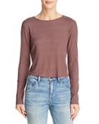 Michelle By Comune Zuma Ribbed Crop Top