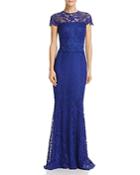 Tadashi Shoji Lace Mermaid Gown