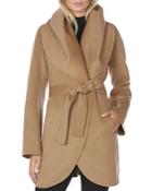 T Tahari Marilyn Belted Coat