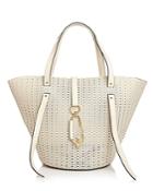 Zac Zac Posen Belay Large Perforated Leather Tote
