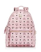 Mcm Visetos Small/medium Stark Studded Backpack