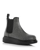Alexander Mcqueen Women's Hybrid Studded Chelsea Boots