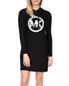 Michael Michael Kors Circle Logo Hoodie Dress