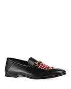 Gucci Men's Wolf Head Loafers