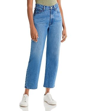 Mother High Waist Double Stack Ankle Jeans In Delicious Memories