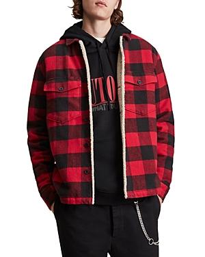 Allsaints Buffalo Plaid Shirt Jacket