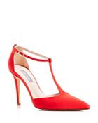 Sjp By Sarah Jessica Parker Taylor Pointed Toe T-strap Pumps