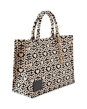 Sandro Velvet Monogram Tote