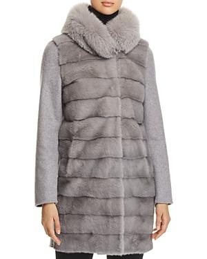 Herno Fur & Cashmere Coat