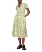 Whistles Painterly Marks Midi Dress