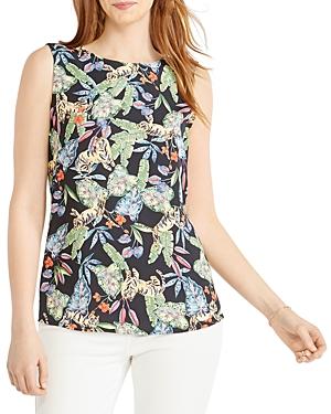 Nic+zoe Safari Dreams Printed Sleeveless Top