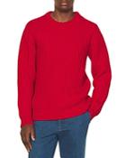 Sandro Wool Blend Ribbed Regular Fit Crewneck Sweater