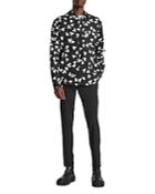 The Kooples Naive Flowers Cotton Floral Print Regular Fit Button Down Shirt
