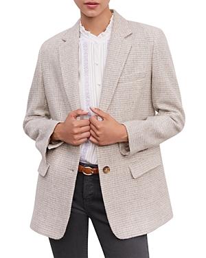 Gerard Darel Neslon Houndstooth Blazer