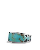 David Yurman Frontier Ring With Turquoise