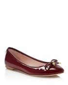 Kate Spade New York Willa Patent Leather Ballet Flats