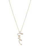 Nadri Cirque Pave Love Pendant Necklace In 18k Gold Plated, 15-18