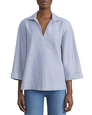 Lafayette 148 New York Dales Striped Shirt