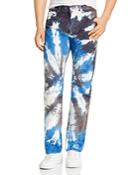 Levi's 501 93 Straight Fit Tie-dyed Jeans In Silver