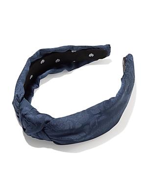 Lele Sadoughi Rose Jacquard Knot Headband