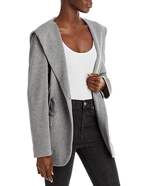 Theory Hooded Double Knit Jacket