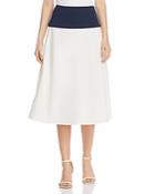 Tory Burch Color-blocked Skirt