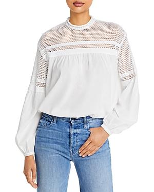 A.l.c. Remi Mesh Yoke Top