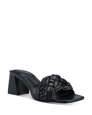 Marc Fisher Ltd. Women's Cerita Leather Slip On Sandals